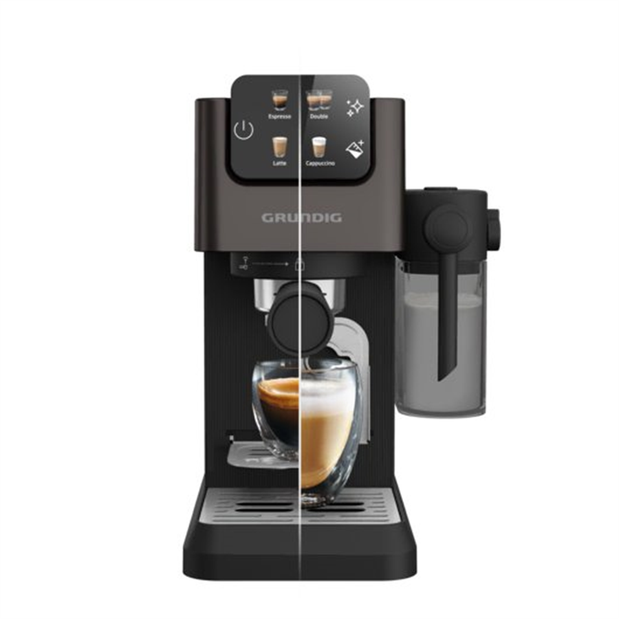 GRUNDIG KSM 5330 Yarı Otomatik Süt Hazneli Espresso Makinesi