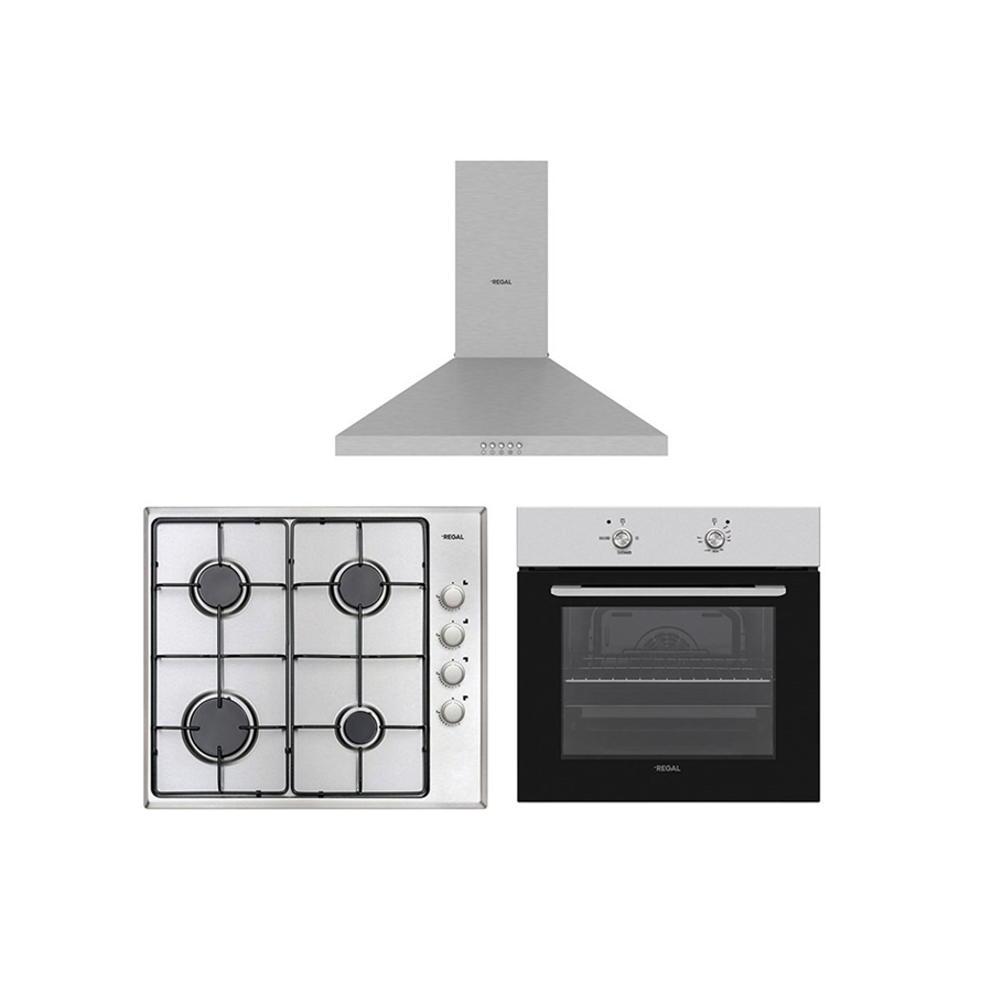 Regal Piramit Inox Line Set