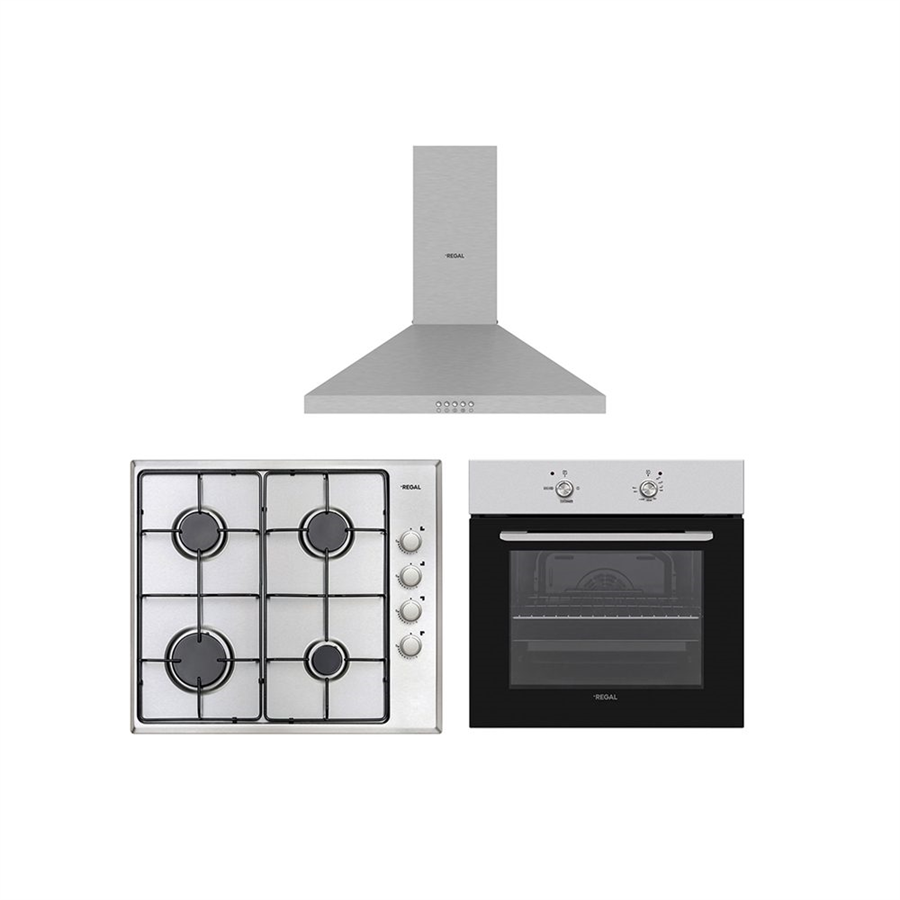 Regal Piramit Inox Line Set