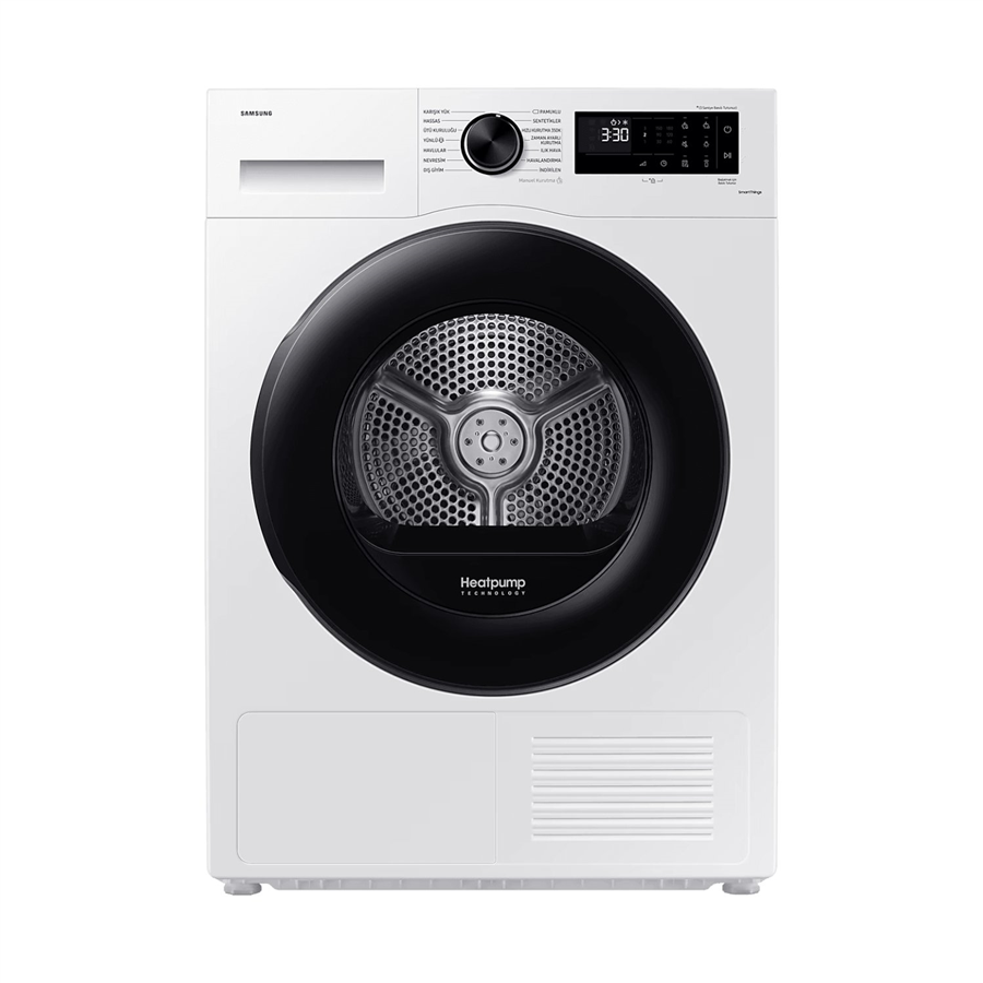 Samsung DV90CGC0A0AEAH 9 kg Çamaşır Kurutma Makinesi Beyaz