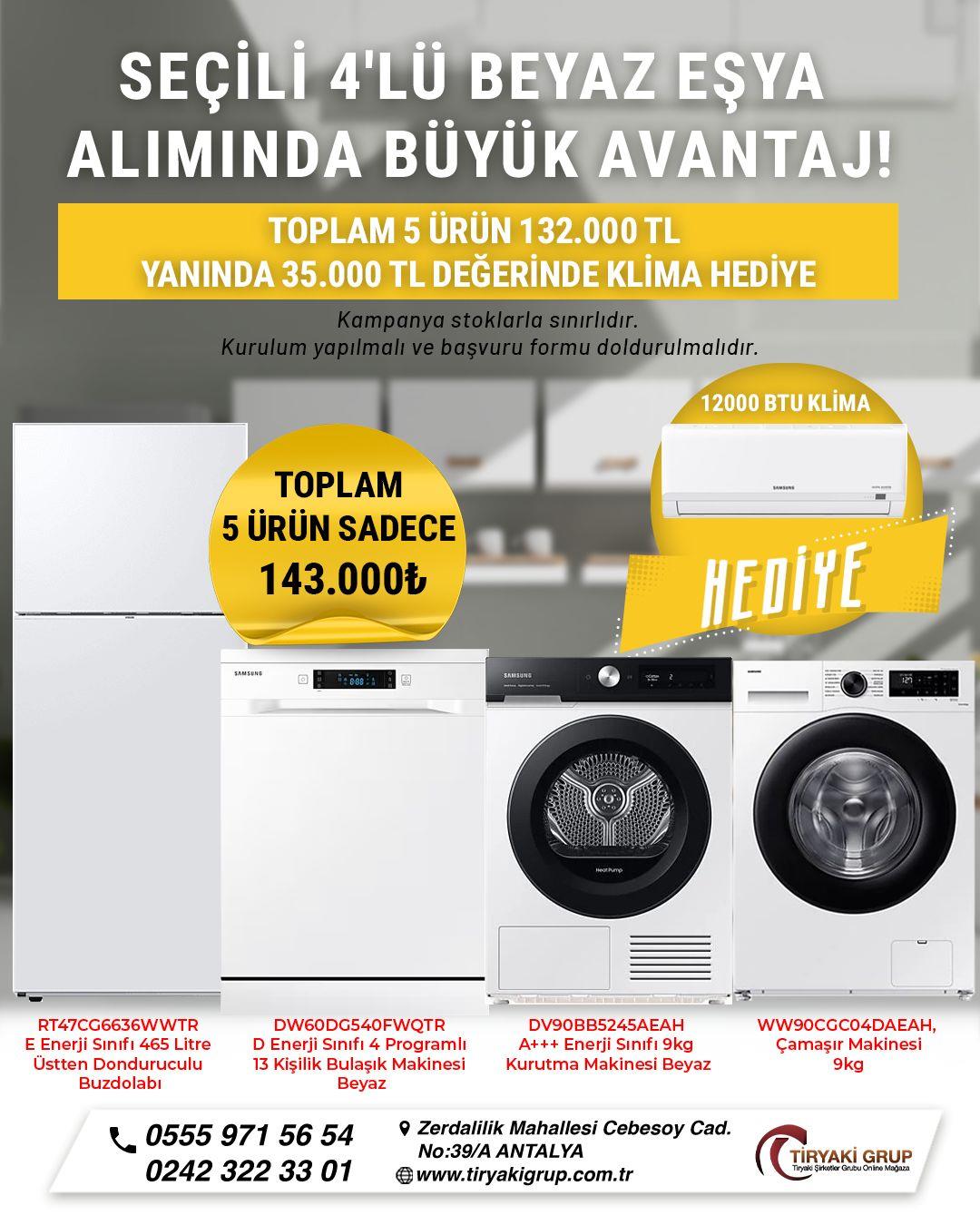 Samsung Mega Çeyiz Paketi