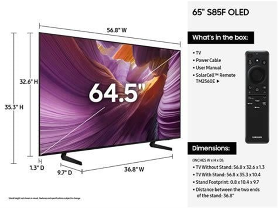 SAMSUNG QE65S85FAEXTK