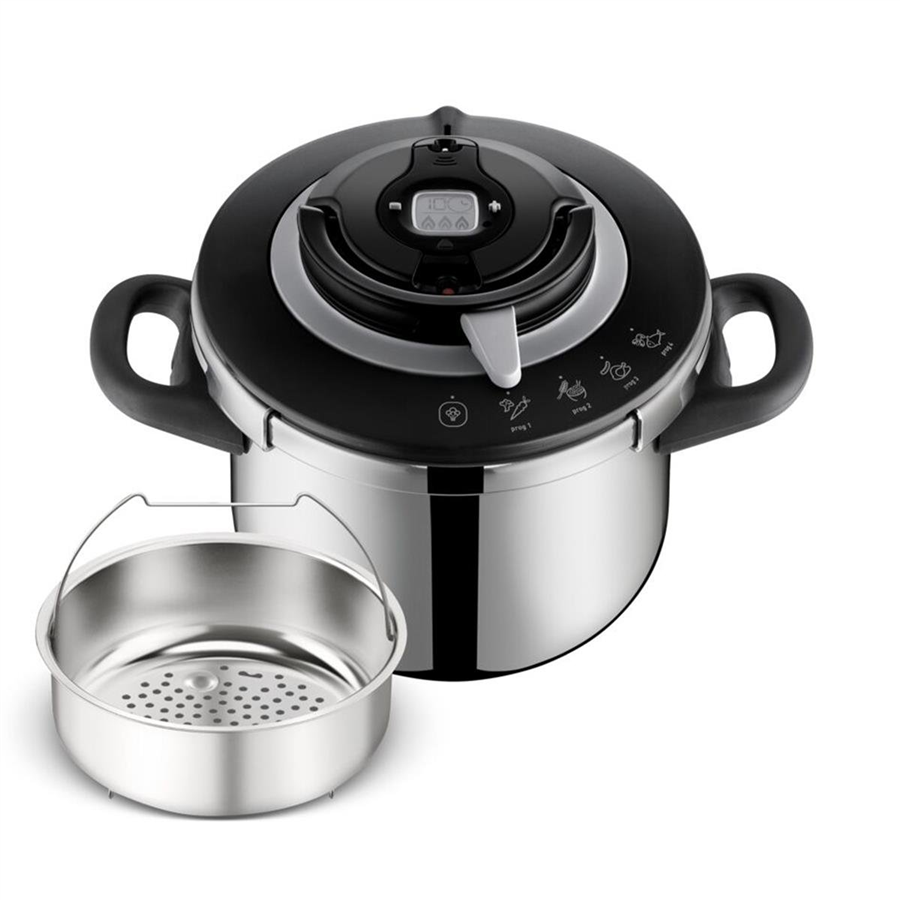 TEFAL Clipso CHEF6L.Duduklu Tencere (MANUELRONDOSiYAH9oOMLHEDiYE)