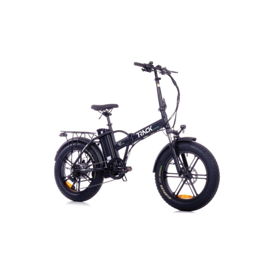 TRACK TK 200S — Renk: SİYAH-MAVİ-KIRMIZI; TEL JANT MEKANİK DİSK, R-HUB DC36V250W 40NM MOTOR,LI-ION CELL DC36V10Ah 36