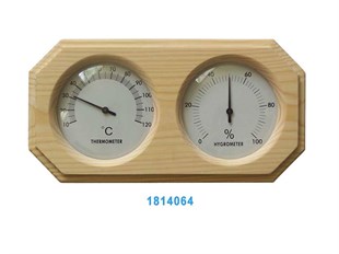 Ahşap Sauna Termometre-Higrometre