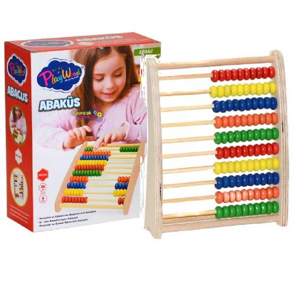 Ahşap Abaküs Küçük