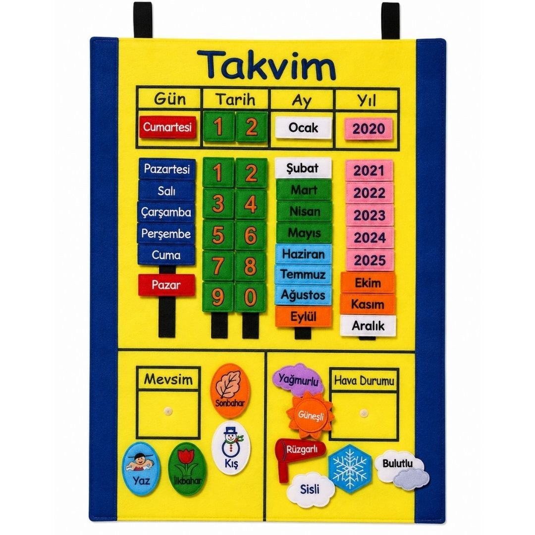 Cırtlı Takvim Panosu