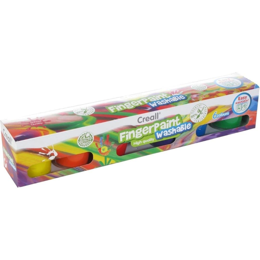 Creall Washable Parmak Boyası Set 6X50Ml