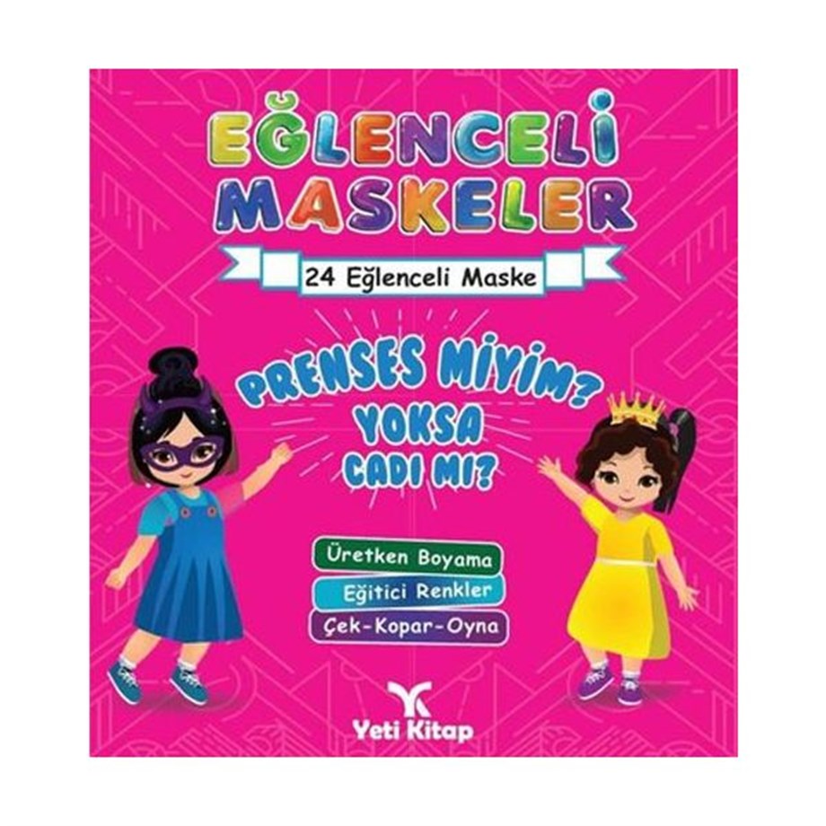 Eğlenceli maskeler prenses miyim yoksa cadımı ?