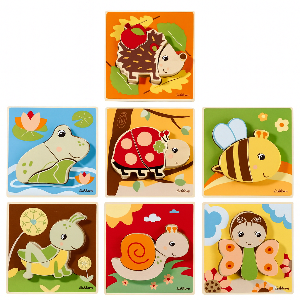 Eichhorn Ahşap Puzzle 3 Parça