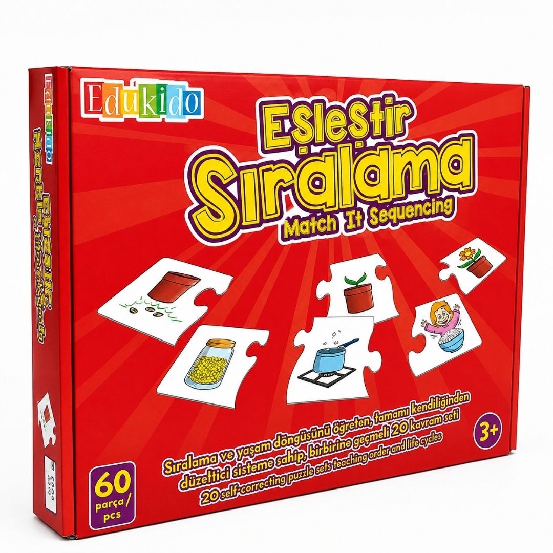 Eşleştir, Sıralama Mukavva Puzzle