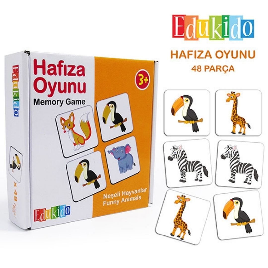 Hafıza Oyunu Neşeli Hayvanlar