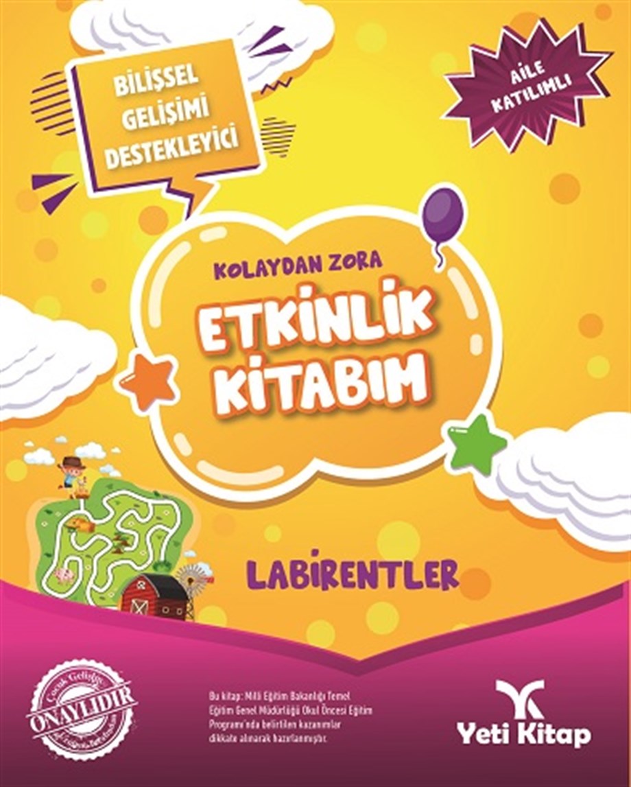 Kolaydan Zora Labirentler Kitabım