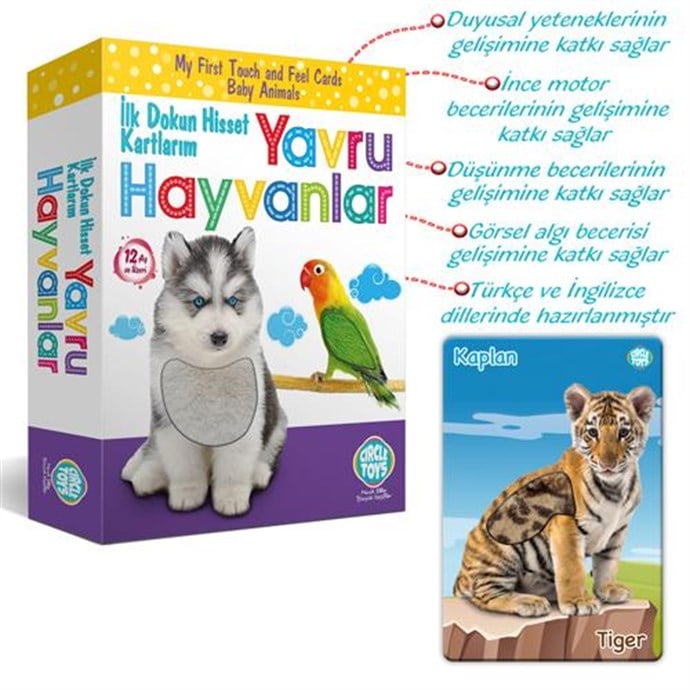 Circle Toys Dokun Hisset Yavru Hayvanlar
