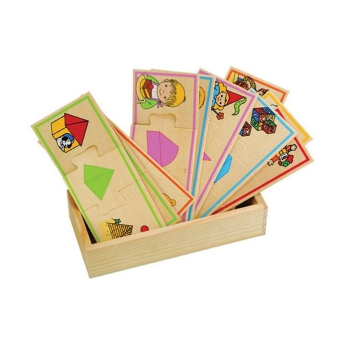 Nesneler Ahşap Domino