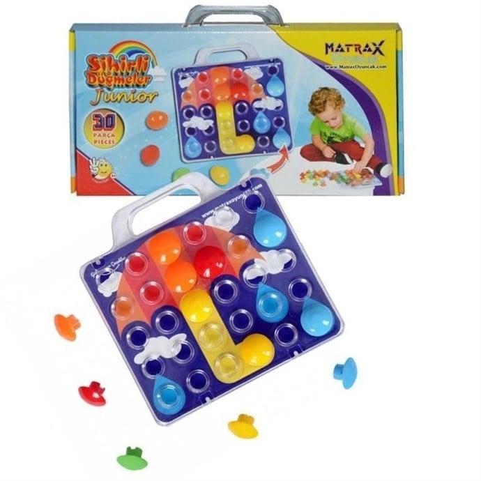 Matrax Sihirli Düğmeler Junior  30 Parça