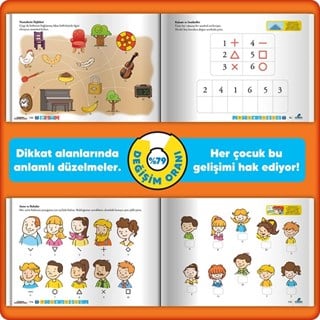 Adeda Dikkati Güçlendirme Seti 6 Yaş