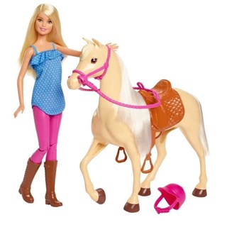 Barbie ve Güzel Atı Oyun Seti /Barbienin Hayvanları