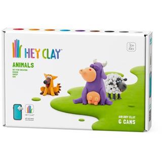 Hava ile Kuruyan Kil (6lı kutu) - Hayvanlar (İnek, Köpek, Koyun)