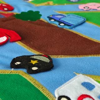 Oscar Oyuncak Şehir Hayatı Cırtlı Pano