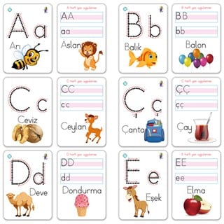 Circle Toys Yaz-Sil Harfler