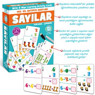 Circle Toys Yaz-Sil Sayılar