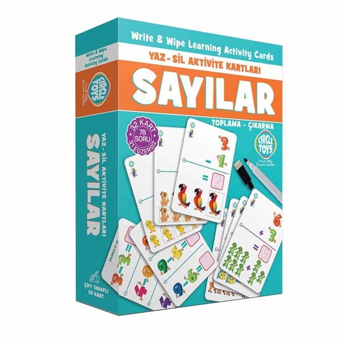 Circle Toys Yaz-Sil Sayılar