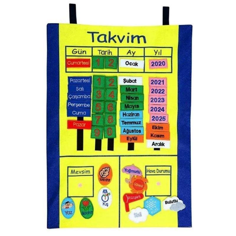 Cırtlı Takvim Panosu