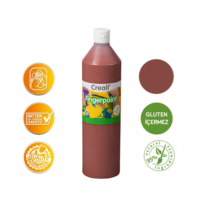 Creall Fingerpaint 750ml 03 Brown