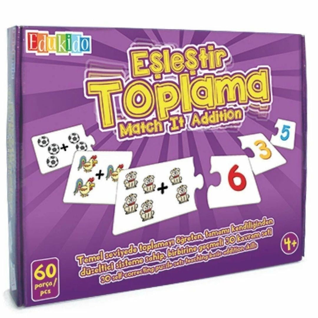 Eşleştir, Toplama Mukavva Puzzle