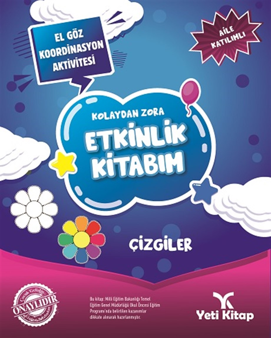 Kolaydan Zora Çizgiler Kitabım