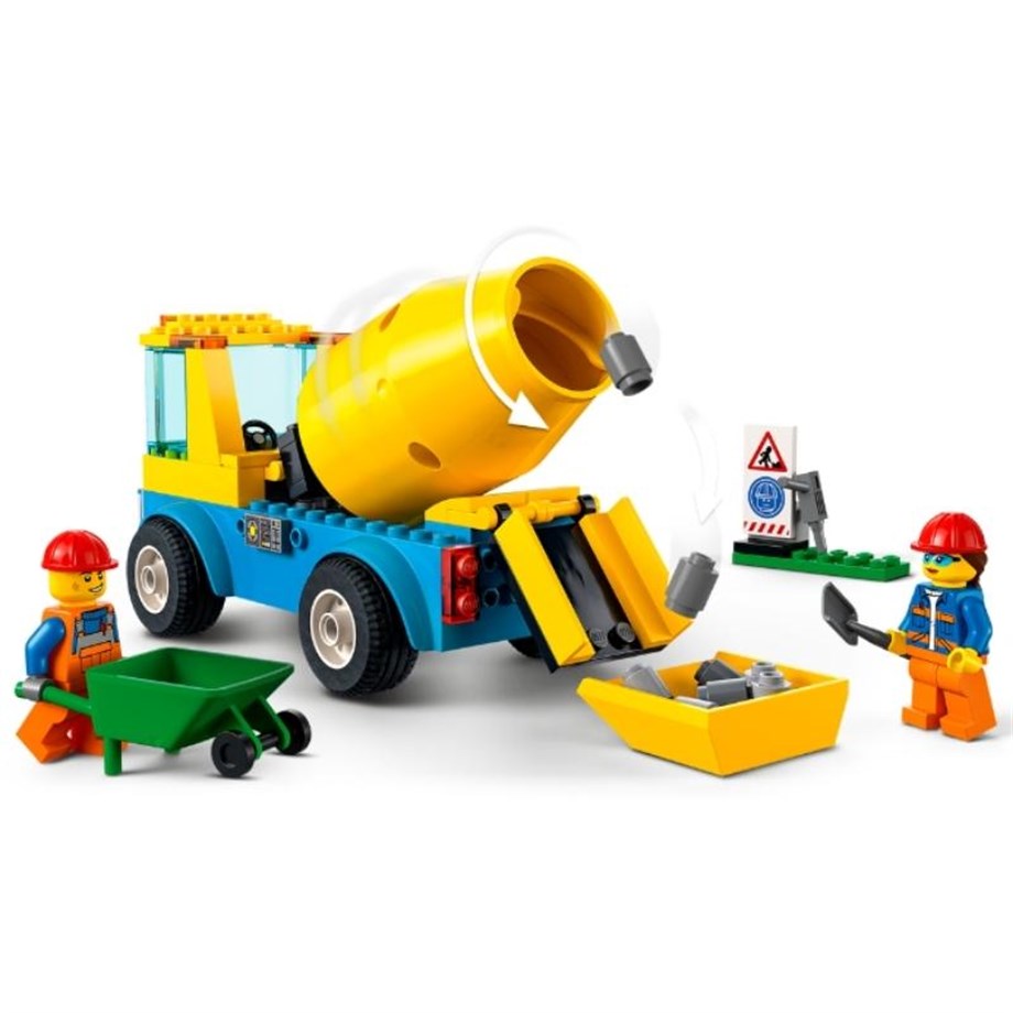 Lego City Beton Mikseri - Türkiye'nin Eğlenceli ve Eğitici Oyuncak Sitesi