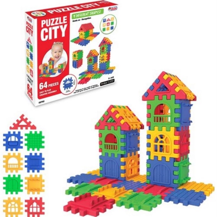 Puzzle City 64 Parça