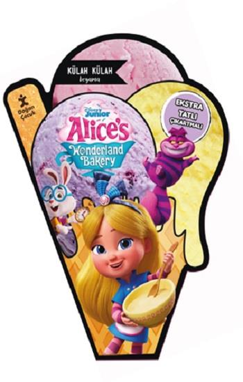 Disney Alice'in Harikalar Pastanesi - Külah Külah Boyama