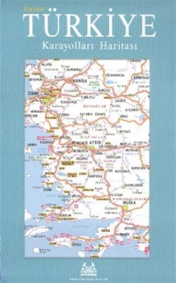 Turistik Türkiye Karayolları Haritası