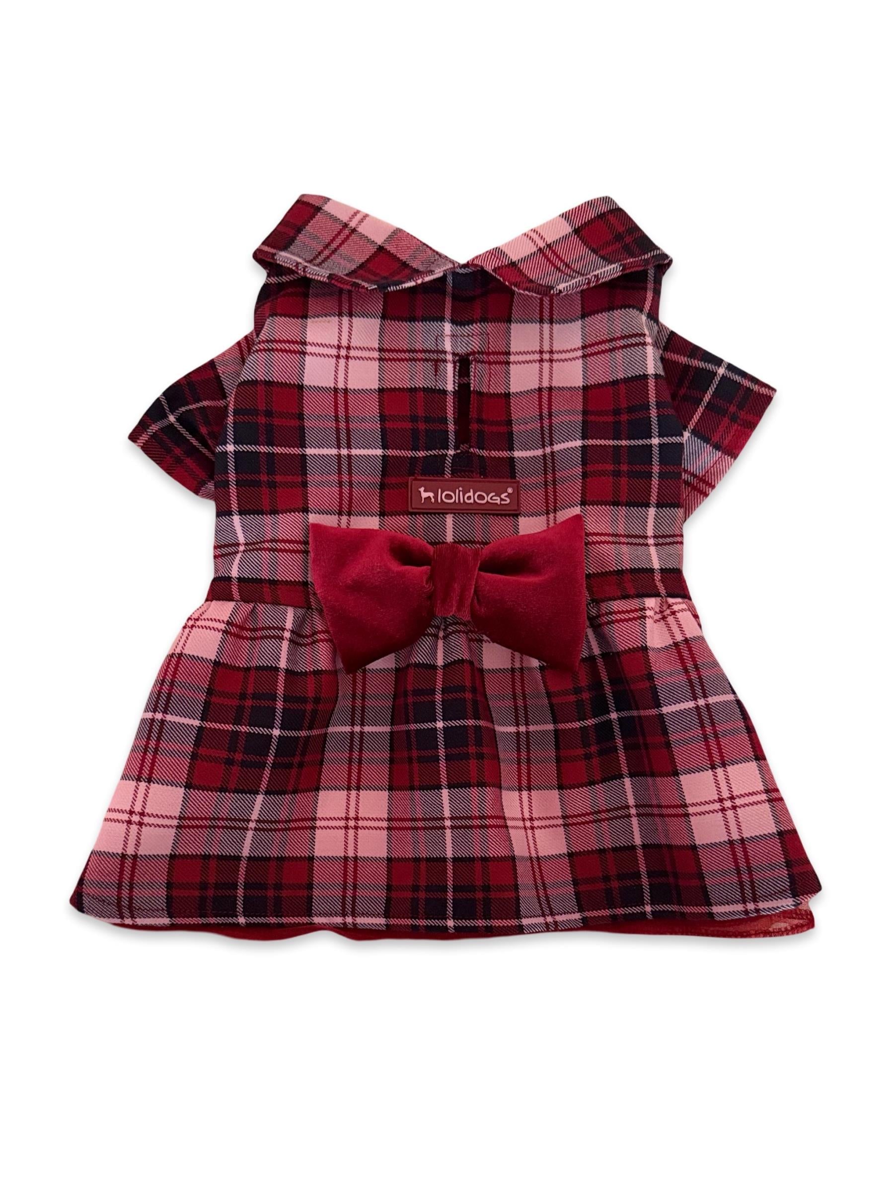 Lolidogs Köpek Elbisesi | Burgundy