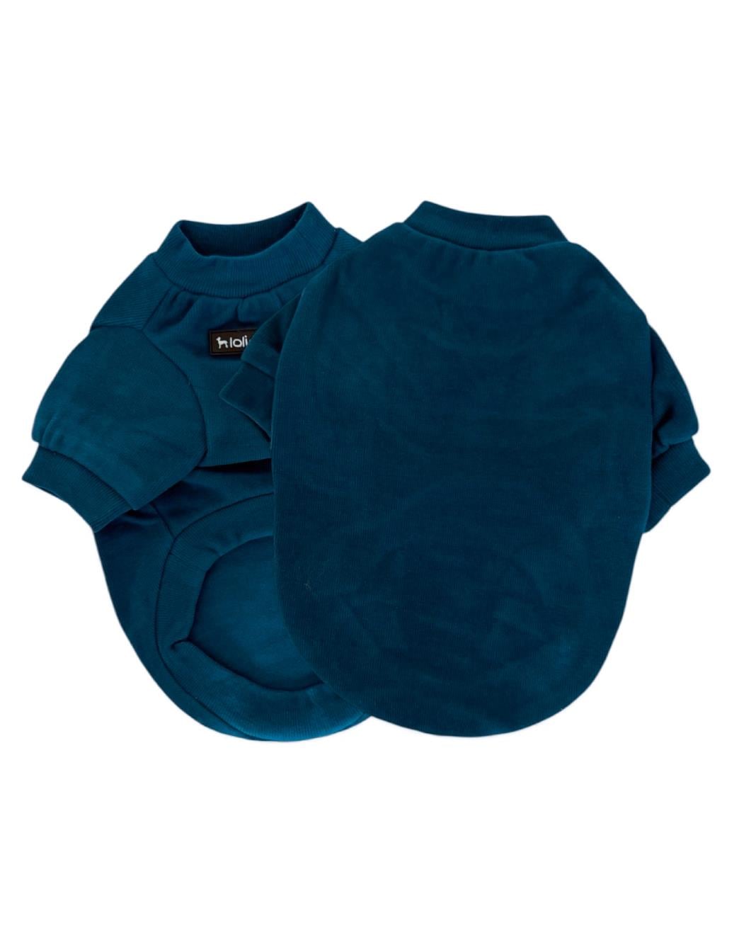 Lolidogs Velvet Sweatshirt | Turquoise