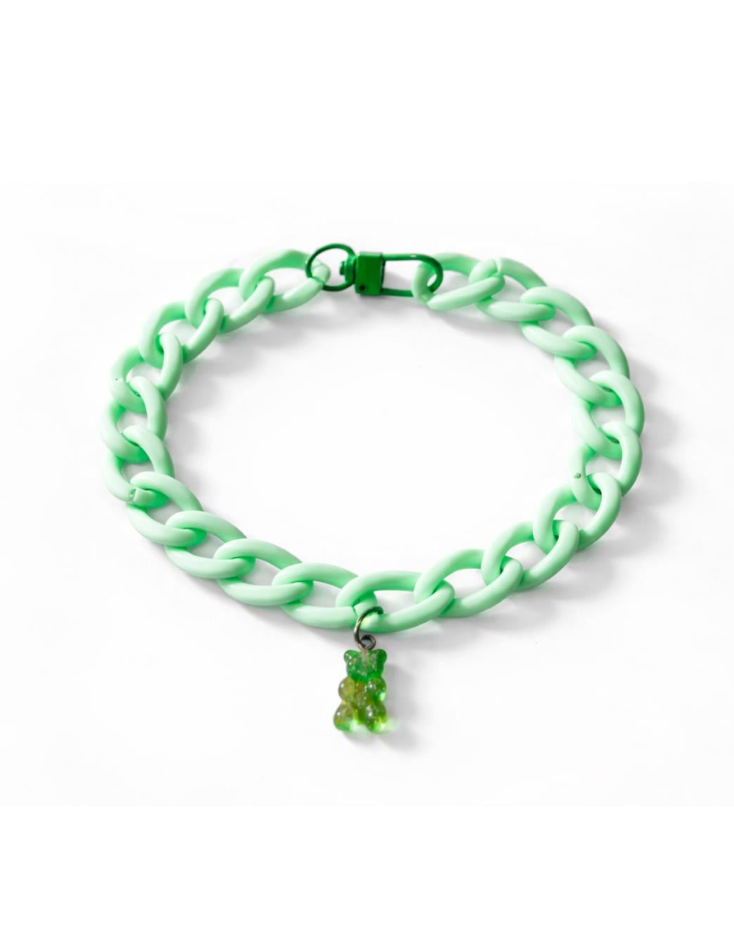 Lolidogs Köpek Kolyesi | Jelly Bear Mint