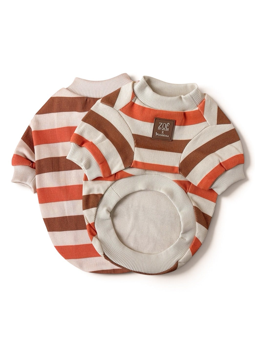 Zoë Pet Atelier × Lolidogs | Basic Stripe Caramel