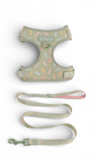 Lolidogs Köpek Göğüs Tasması ve Kayış Seti | Sprinkle