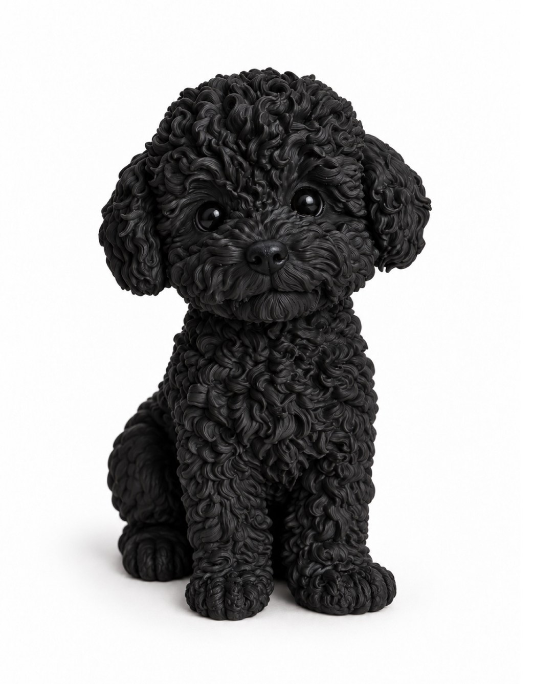 Lolidogs Dog Icons | Poodle Boy Black