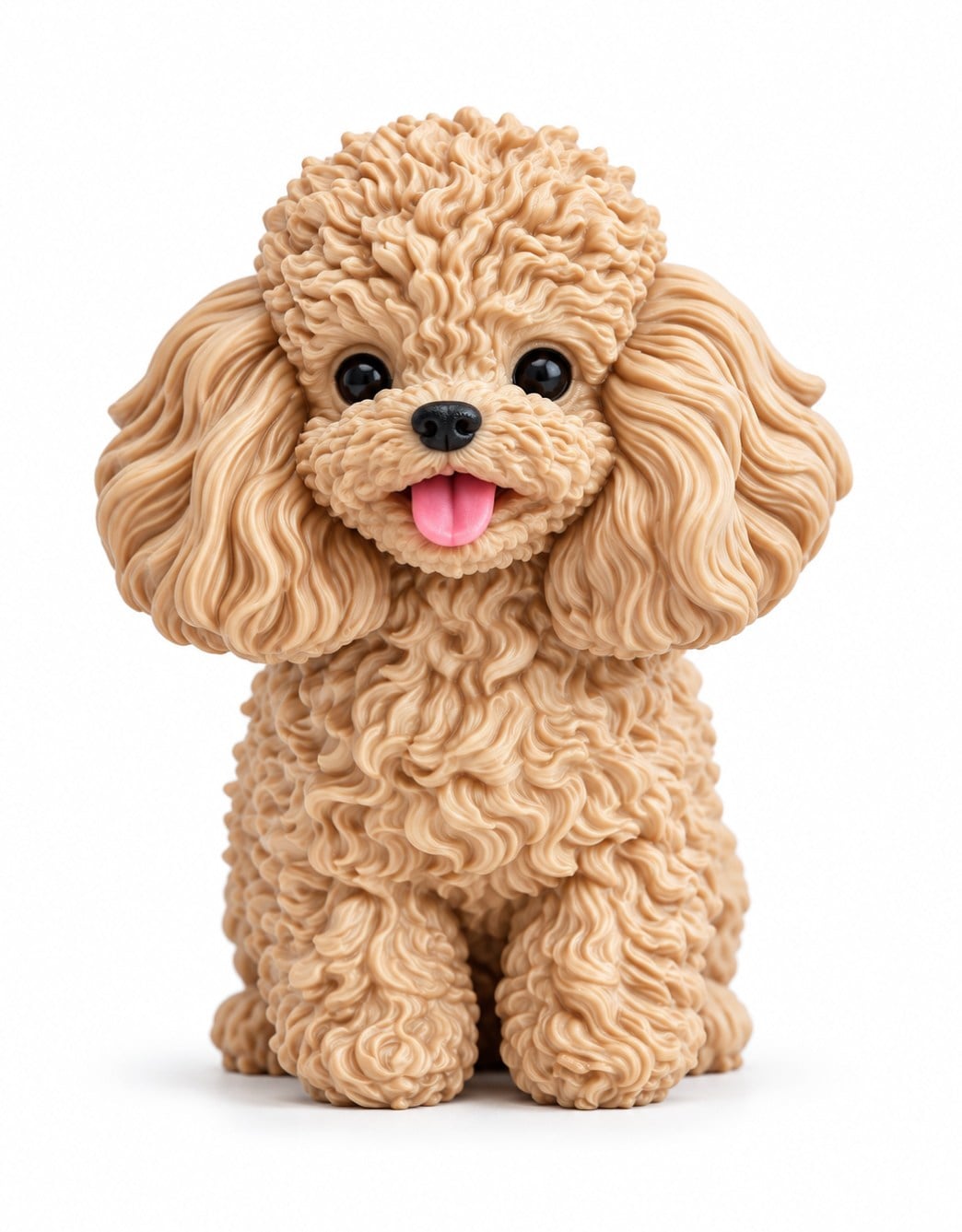 Lolidogs Dog Icons | Poodle Girl Light Brown