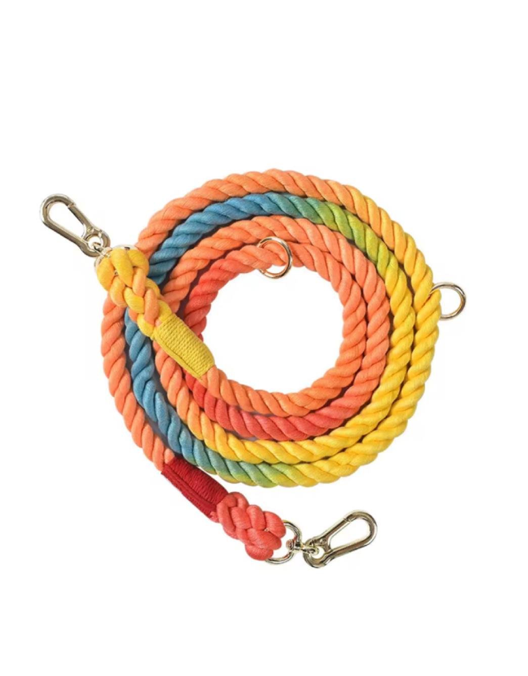 Lolidogs Handsfree Köpek Gezdirme Kayışı Rainbow