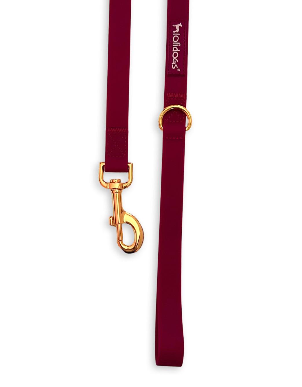 Lolidogs Jelly Collection Köpek Gezdirme Tasması Ruby Bordo