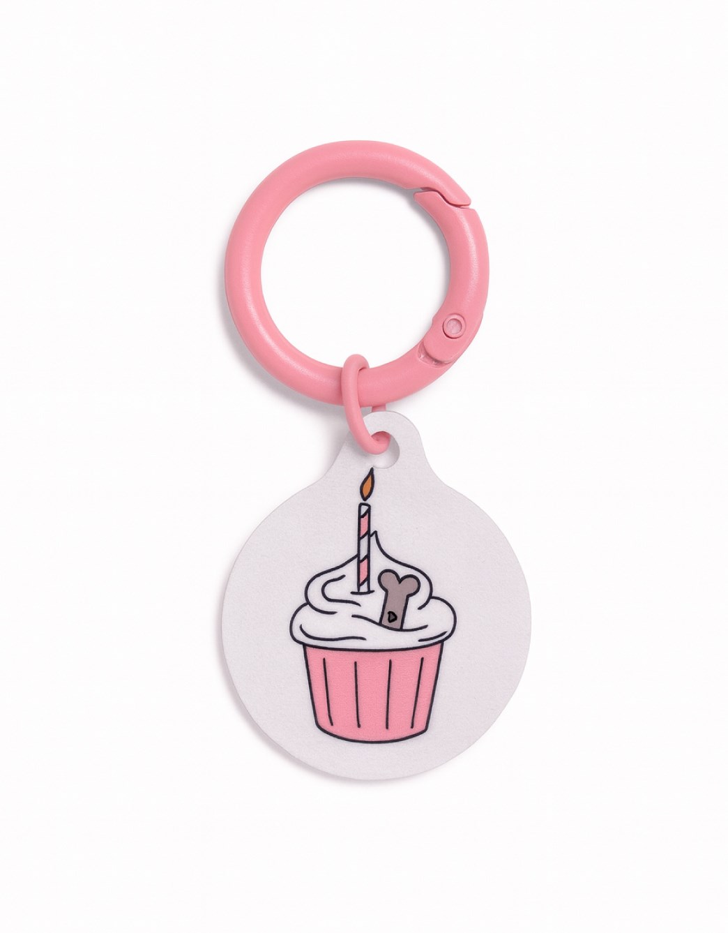 Lolidogs QR Dijital Köpek Künyesi | Cupcake Pink