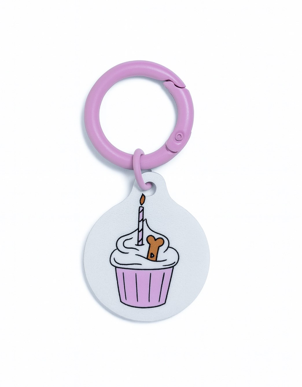Lolidogs QR Dijital Köpek Künyesi | Cupcake Lilac
