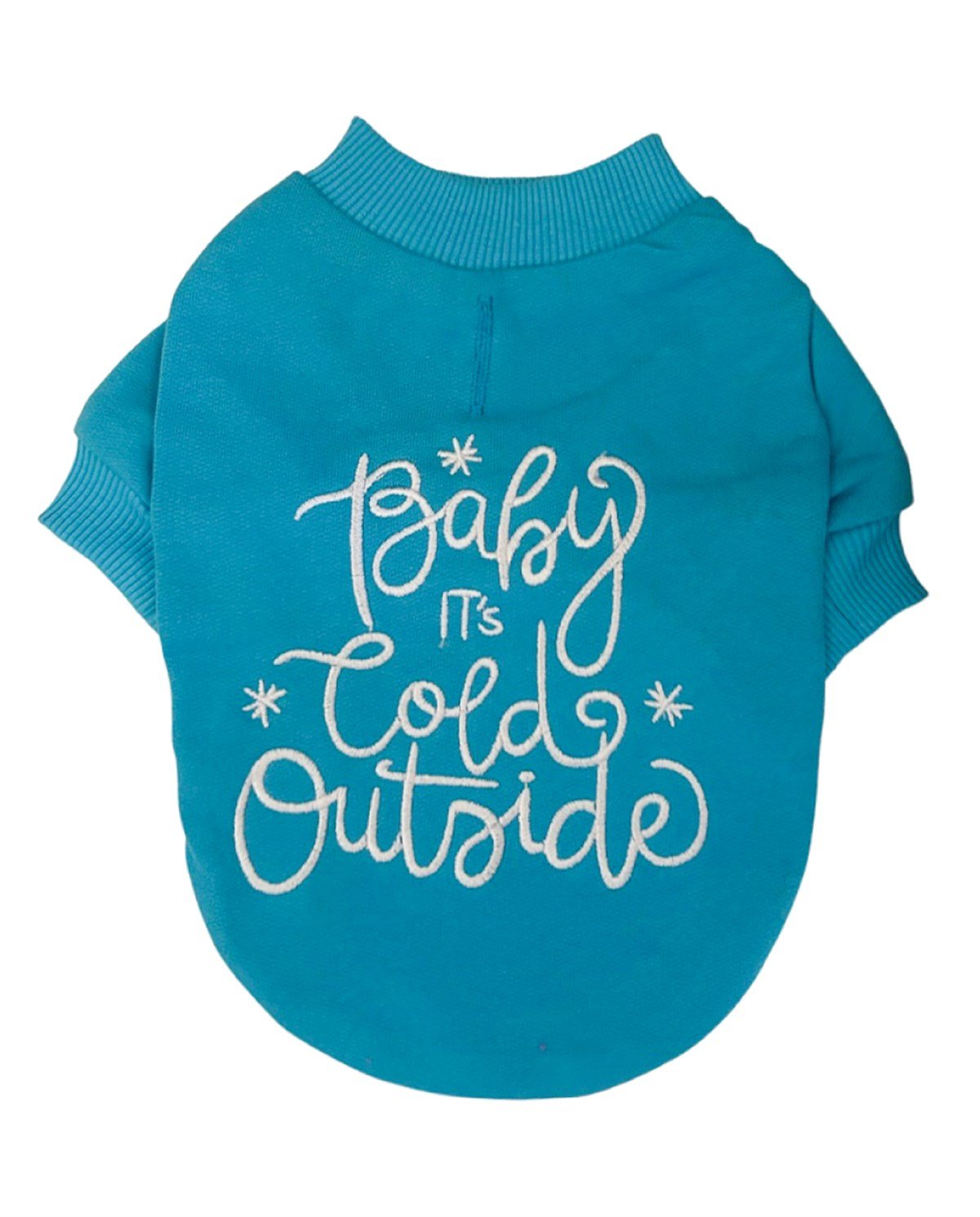 Lolidogs Baby It's Cold Outside Köpek Sweatshirtü Mavi