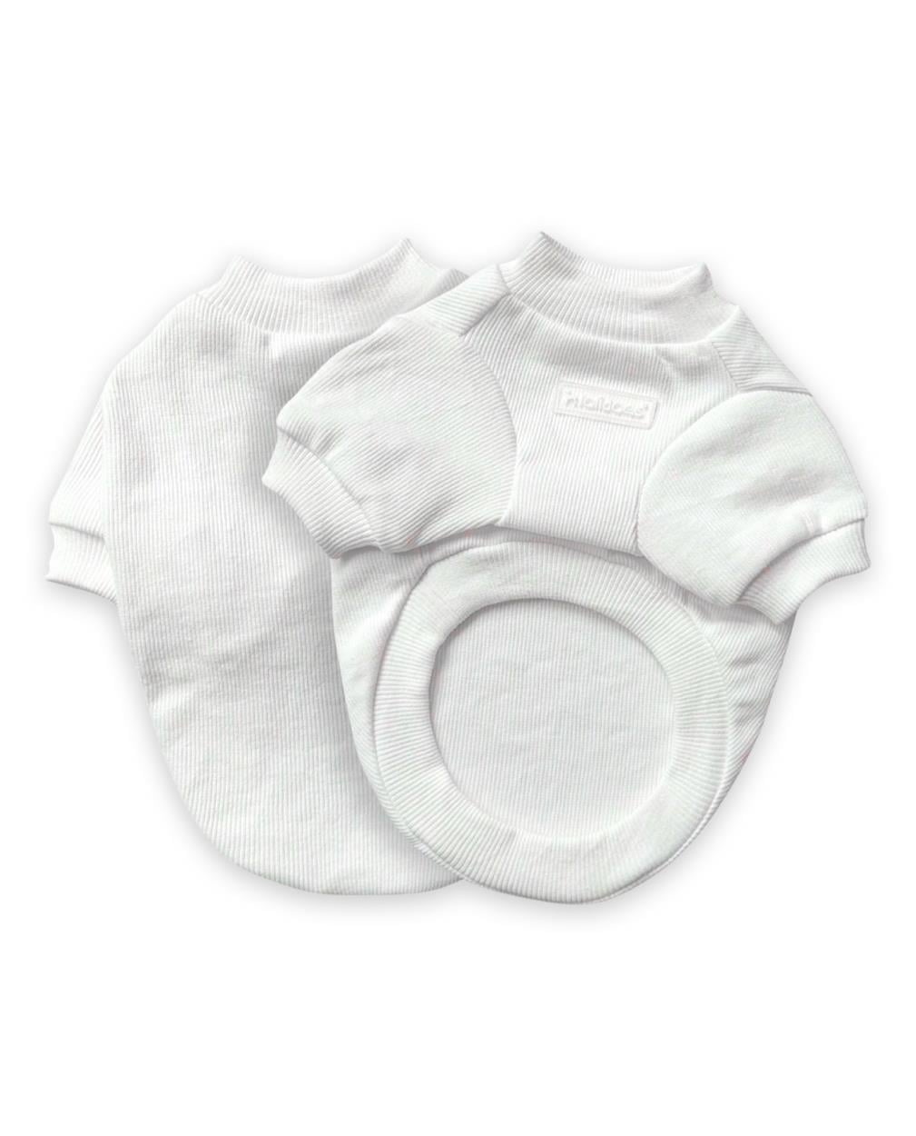 Lolidogs Basics - Kaşkorse Köpek Sweatshirtü Snowy Ekru