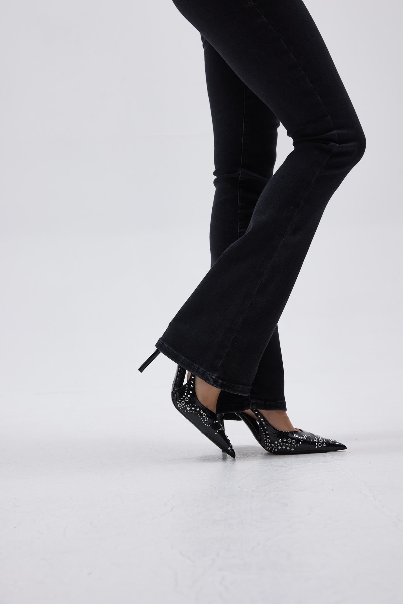 Antrasit Flare Fit Jean