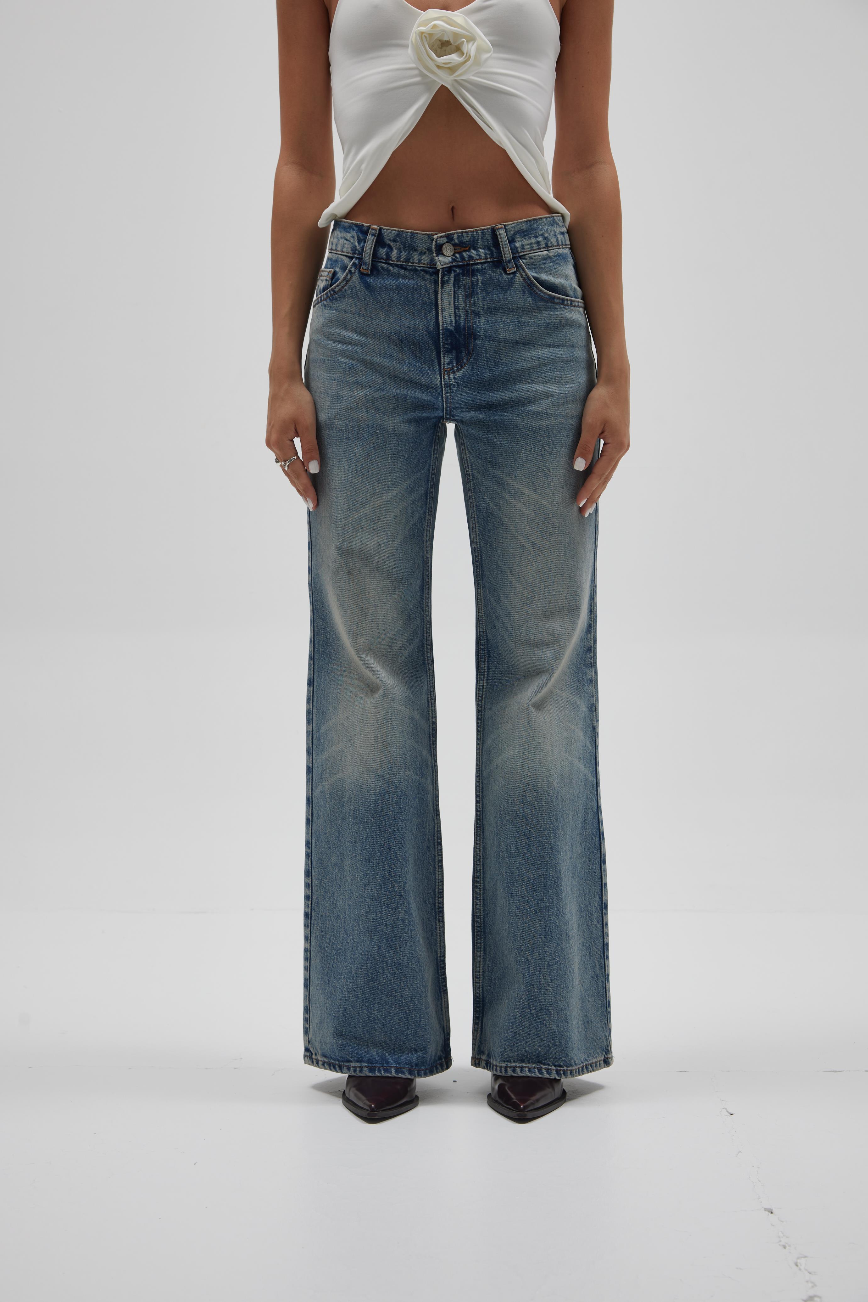 Orta Bel Boot Cut Jean